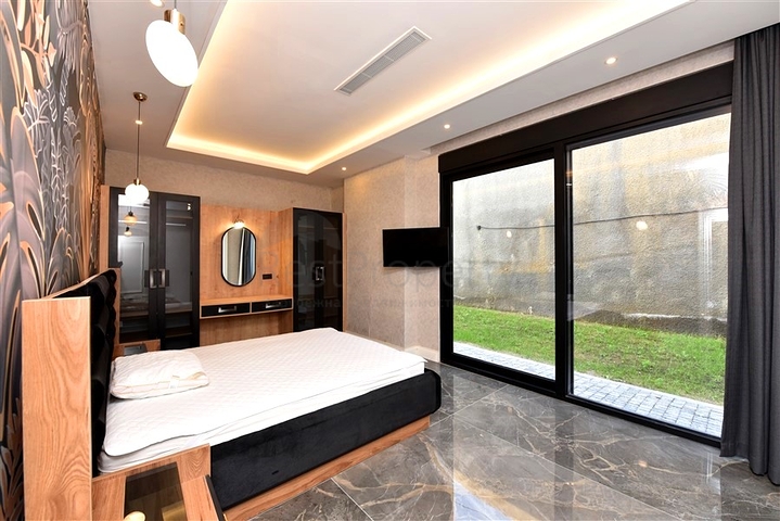 Private villa according to a design project