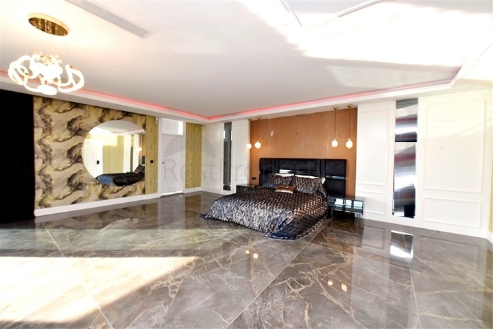 Private villa according to a design project