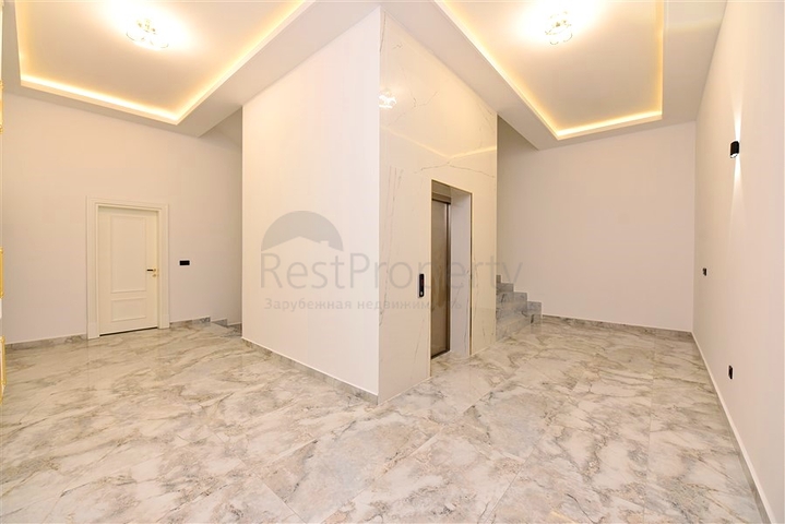 Private villa according to a design project