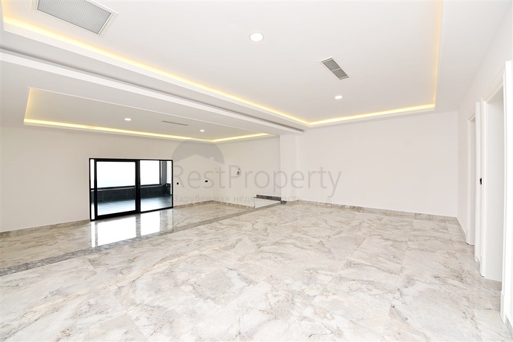 Private villa according to a design project