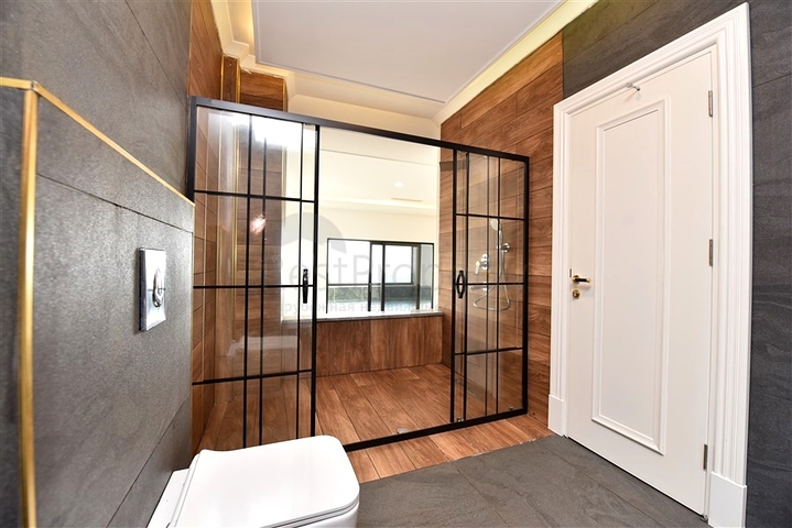 Private villa according to a design project