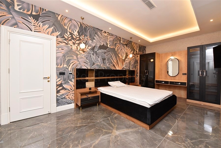 Private villa according to a design project