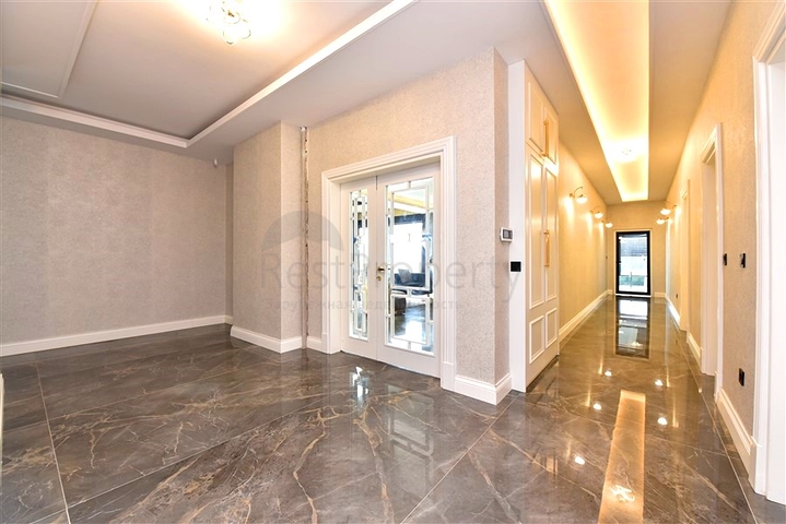 Private villa according to a design project