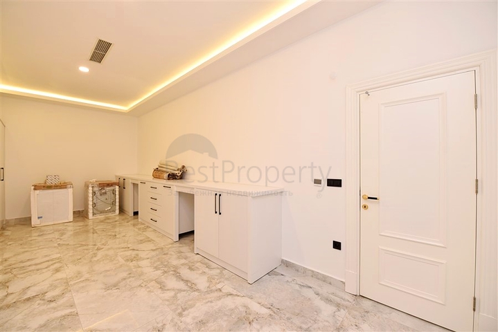 Private villa according to a design project