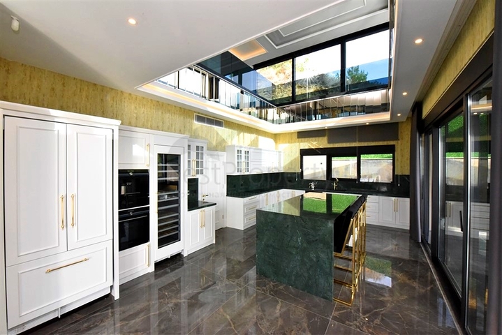 Private villa according to a design project