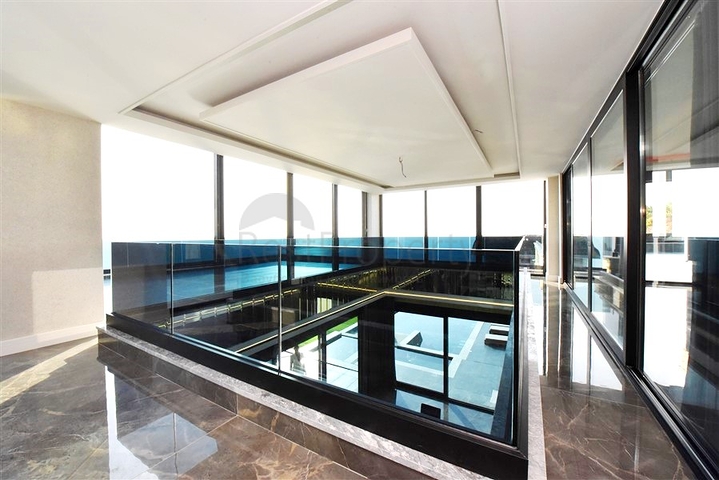 Private villa according to a design project