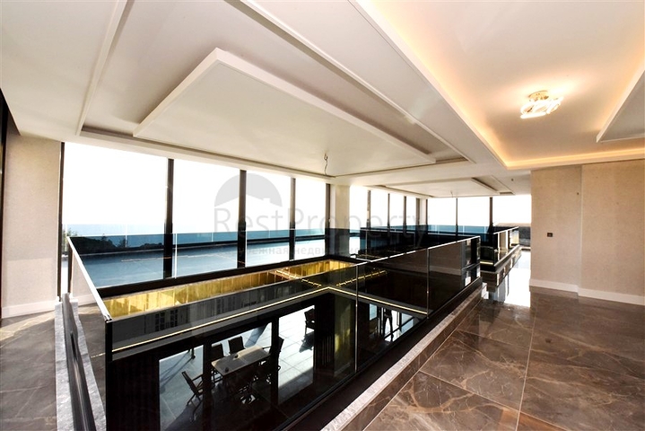 Private villa according to a design project