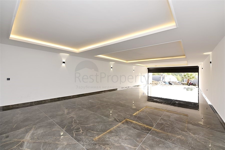 Private villa according to a design project