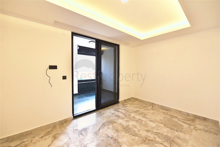 Private villa according to a design project