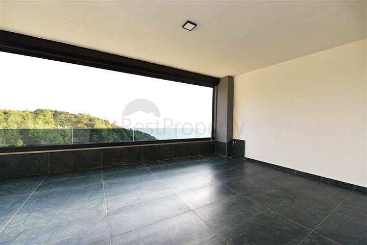 Private villa according to a design project