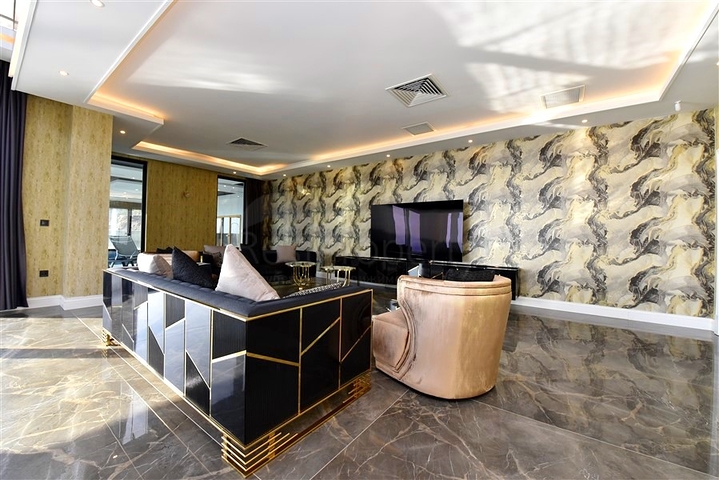 Private villa according to a design project