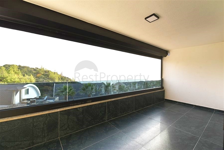 Private villa according to a design project