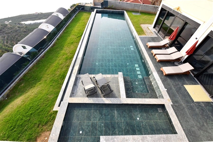 Private villa according to a design project