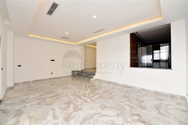 Private villa according to a design project