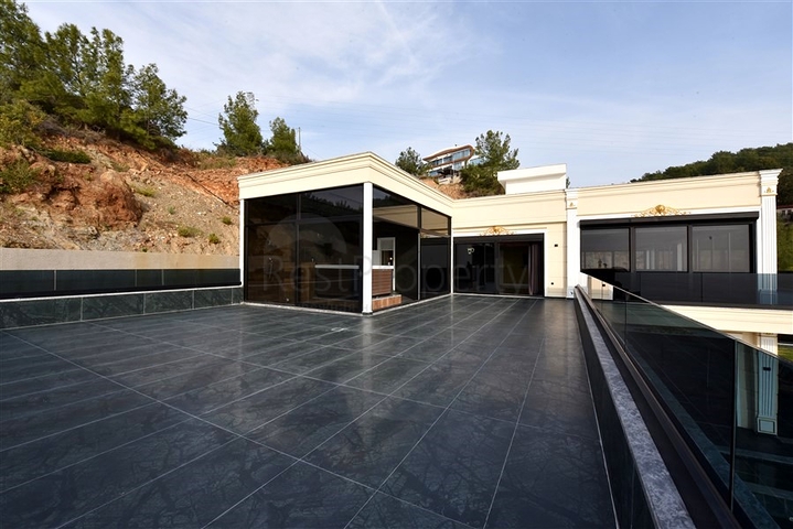 Private villa according to a design project