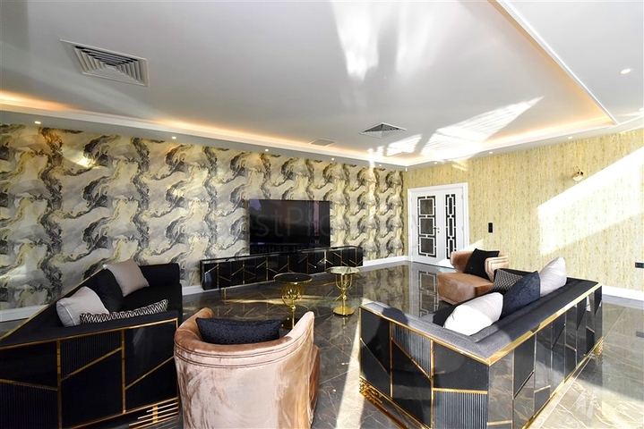 Private villa according to a design project