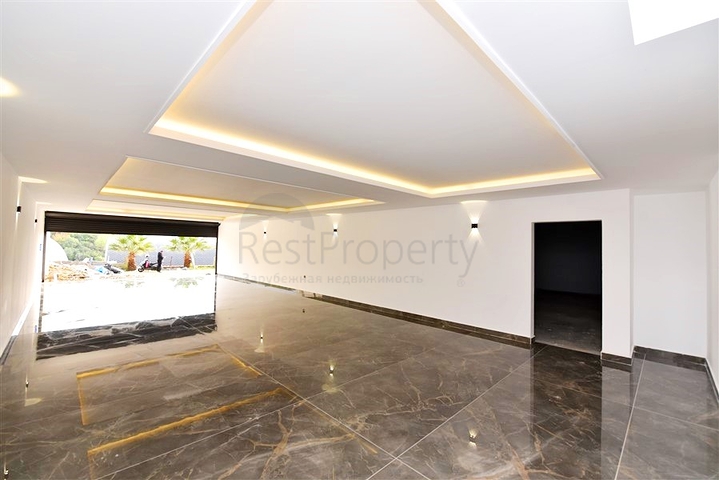 Private villa according to a design project