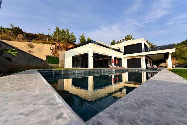 Private villa according to a design project