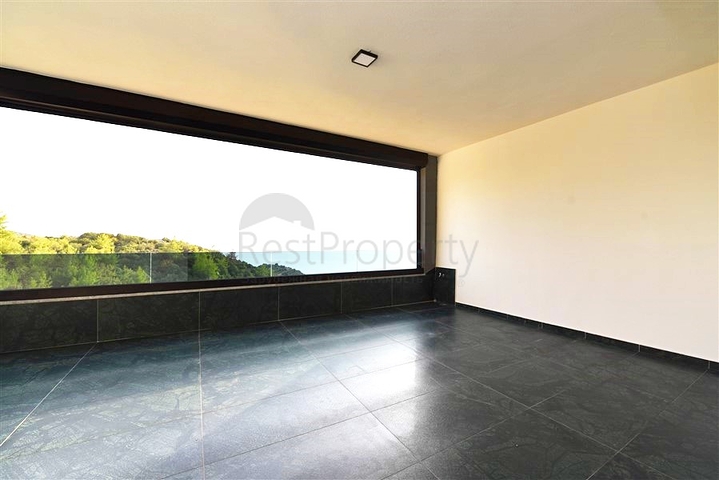 Private villa according to a design project