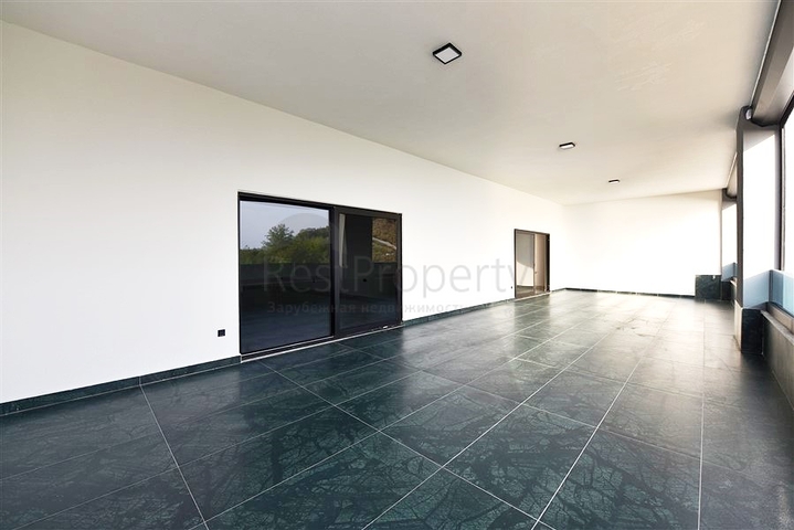 Private villa according to a design project