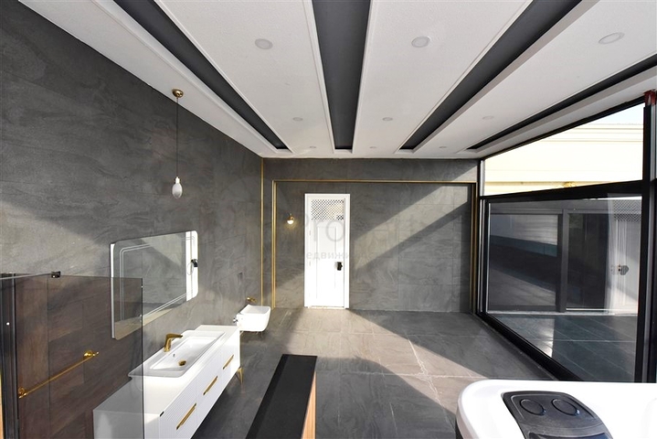 Private villa according to a design project