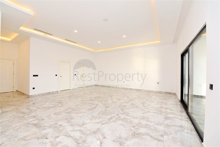 Private villa according to a design project