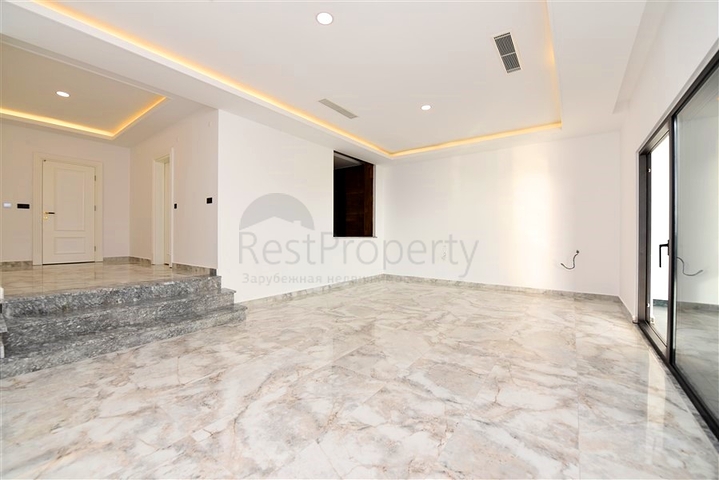 Private villa according to a design project