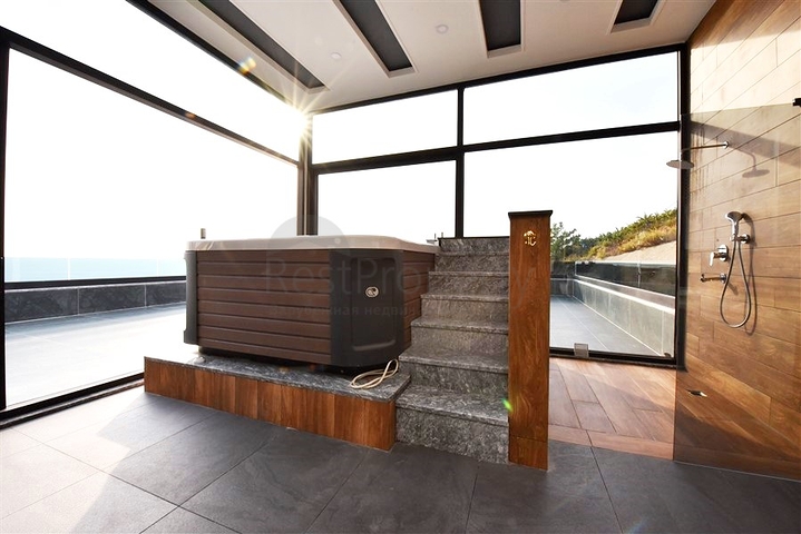 Private villa according to a design project