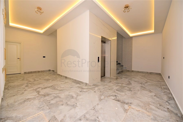 Private villa according to a design project