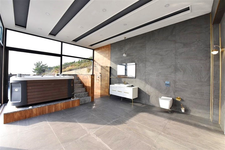 Private villa according to a design project