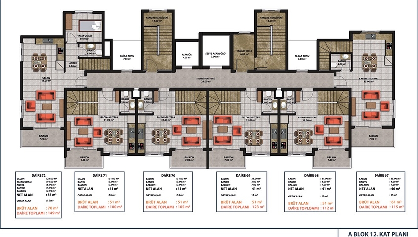 Investor Deal -New Luxury Complex -Installment payment -Mahmutlar  /Alanya 