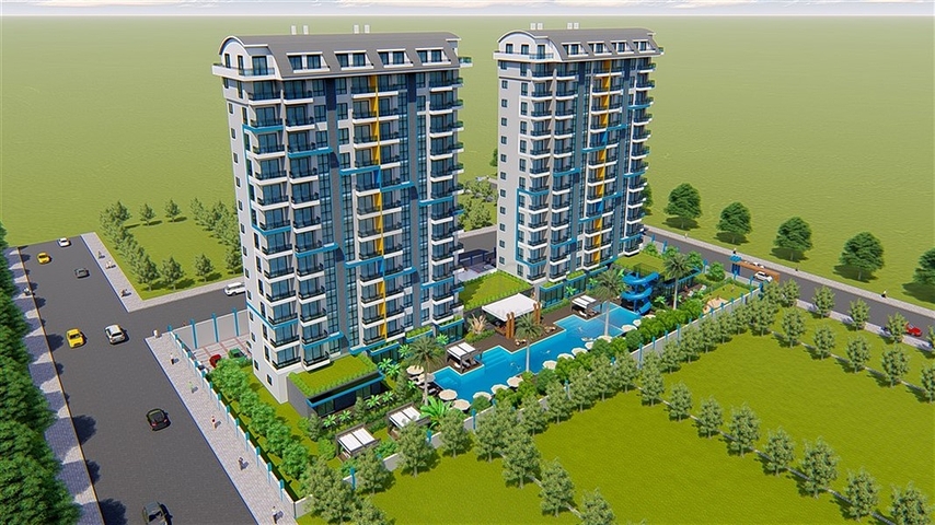 Investor Deal -New Luxury Complex -Installment payment -Mahmutlar  /Alanya 