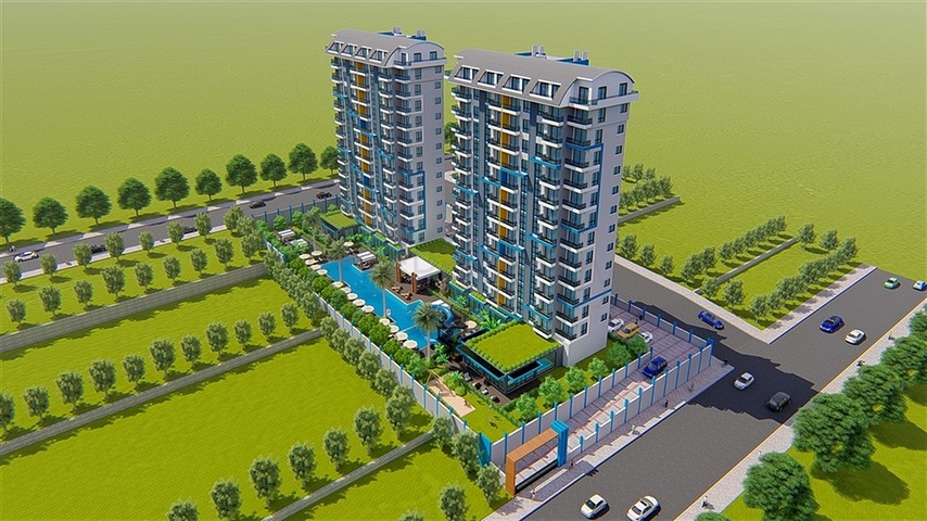 Investor Deal -New Luxury Complex -Installment payment -Mahmutlar  /Alanya 