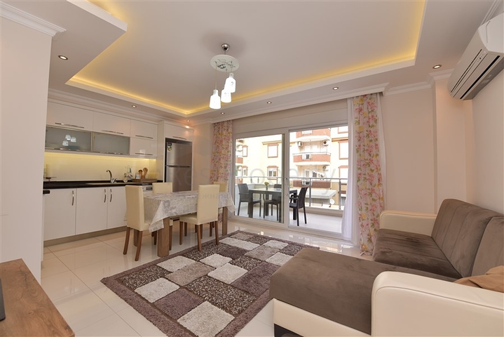 Cozy two-bedroom apartment in the European district of Oba