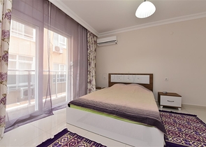 Cozy two-bedroom apartment in the European district of Oba