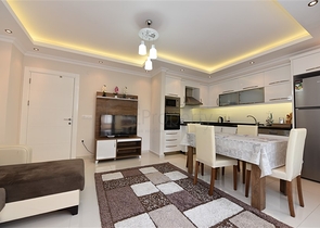 Cozy two-bedroom apartment in the European district of Oba