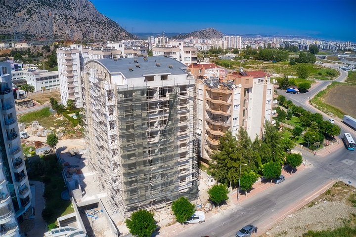 Apartments 1 + 1, 2 + 1, 3 + 1 in a comfortable house in Antalya