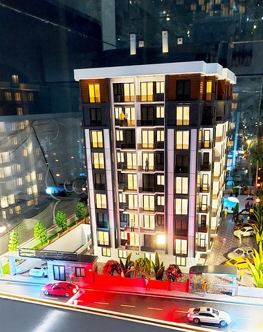 Apartments 1 + 1, 2 + 1, 3 + 1 in a comfortable house in Antalya