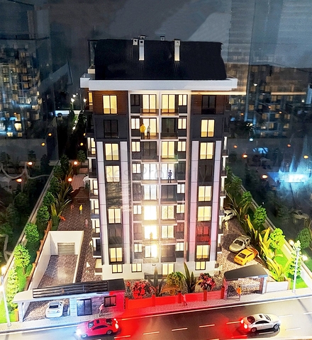 Apartments 1 + 1, 2 + 1, 3 + 1 in a comfortable house in Antalya