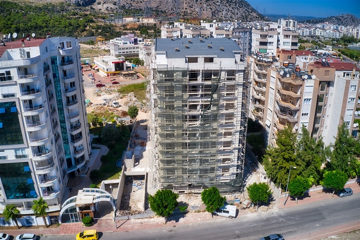 Apartments 1 + 1, 2 + 1, 3 + 1 in a comfortable house in Antalya