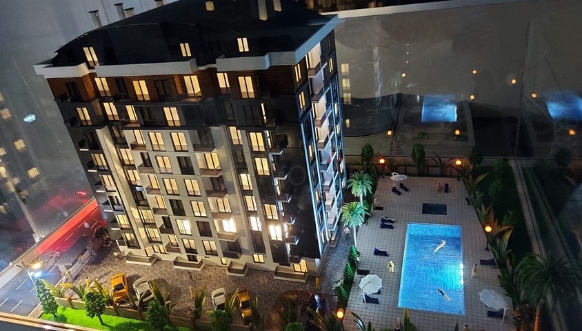 Apartments 1 + 1, 2 + 1, 3 + 1 in a comfortable house in Antalya