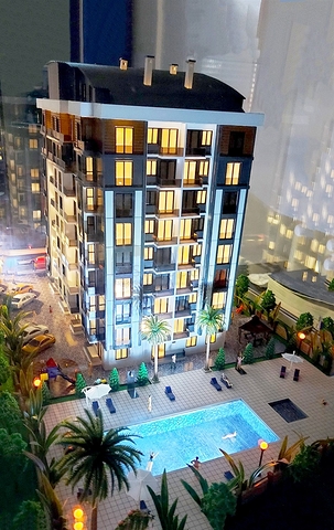 Apartments 1 + 1, 2 + 1, 3 + 1 in a comfortable house in Antalya