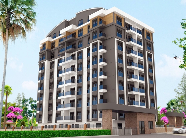 Apartments 1 + 1, 2 + 1, 3 + 1 in a comfortable house in Antalya