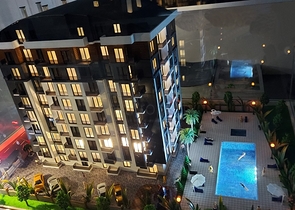 Apartments 1 + 1, 2 + 1, 3 + 1 in a comfortable house in Antalya