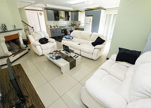 Villa 4 + 1 in a complex in the Kundu Lara area, 10 minutes from the beach