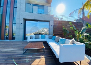 Stylish villa with stunning views of the sea, mountains and Bodrum.