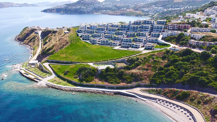 Comfortable apartments with sea views in the elite area of Gyumyushlyuk 