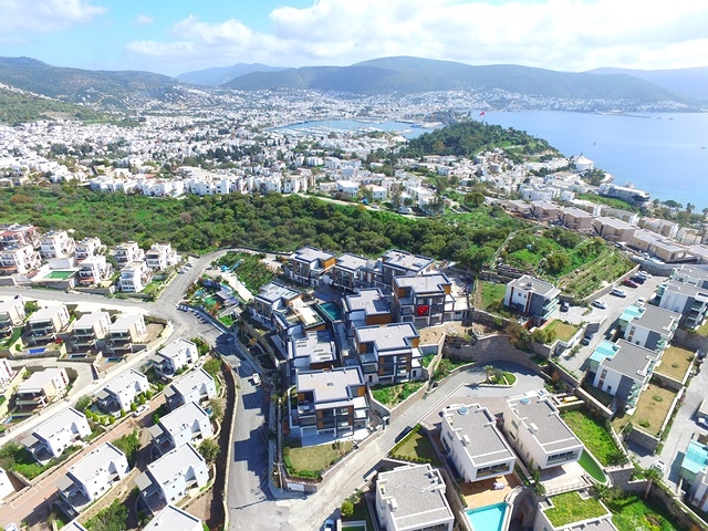 Affordable apartments in the center of Bodrum with Sea and city views!