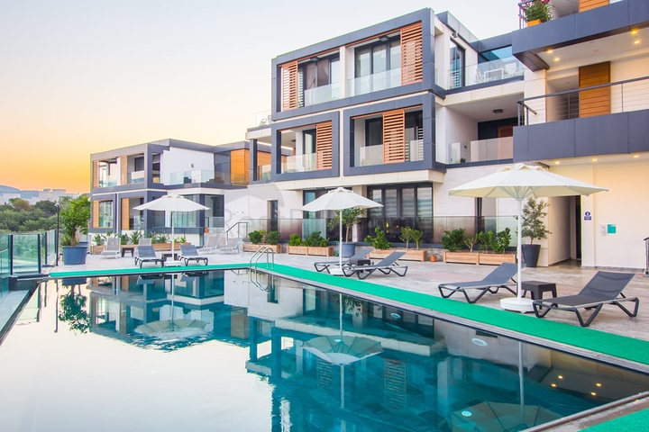 Affordable apartments in the center of Bodrum with Sea and city views!