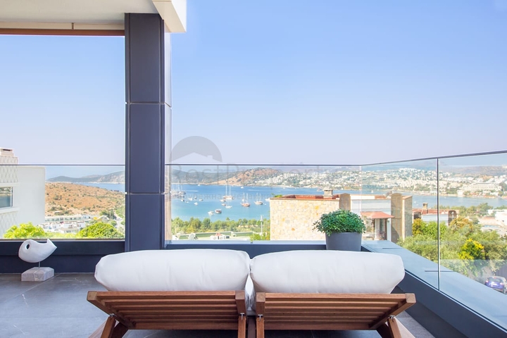 Affordable apartments in the center of Bodrum with Sea and city views!